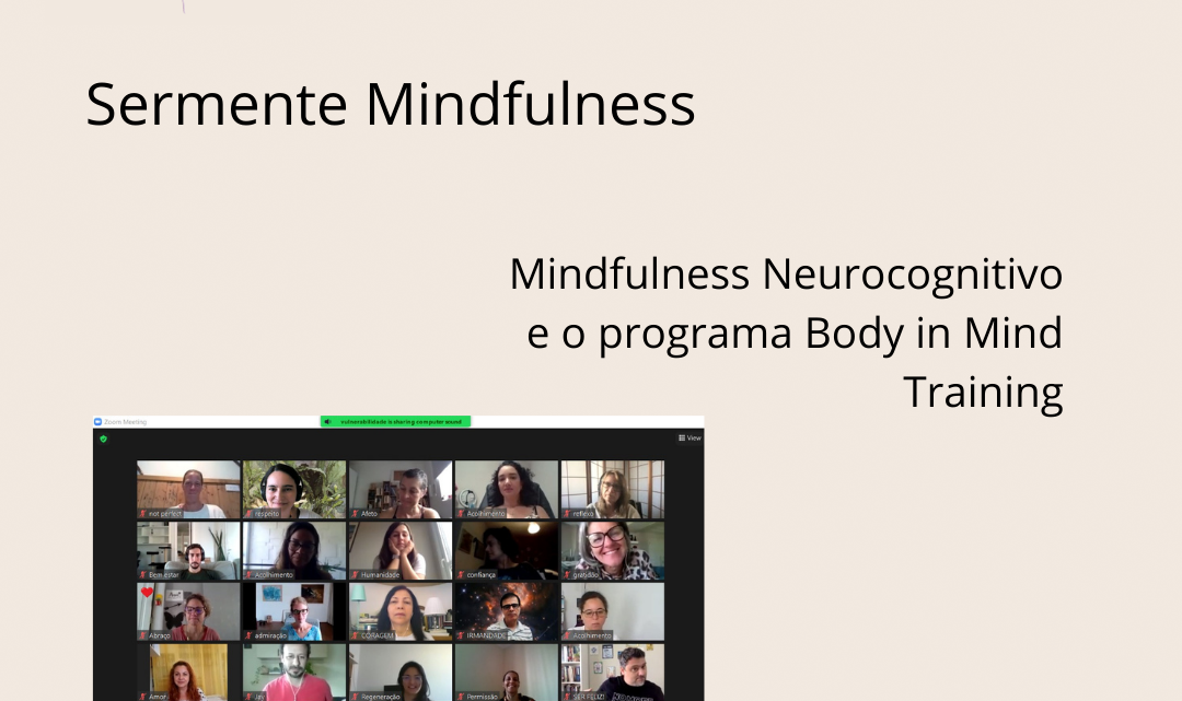 Mindfulness Neurocognitivo e o programa Body in Mind Training