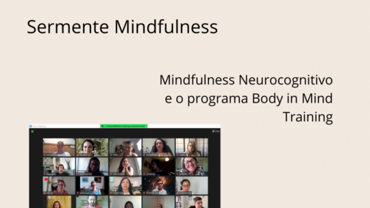 Mindfulness Neurocognitivo e o programa Body in Mind Training