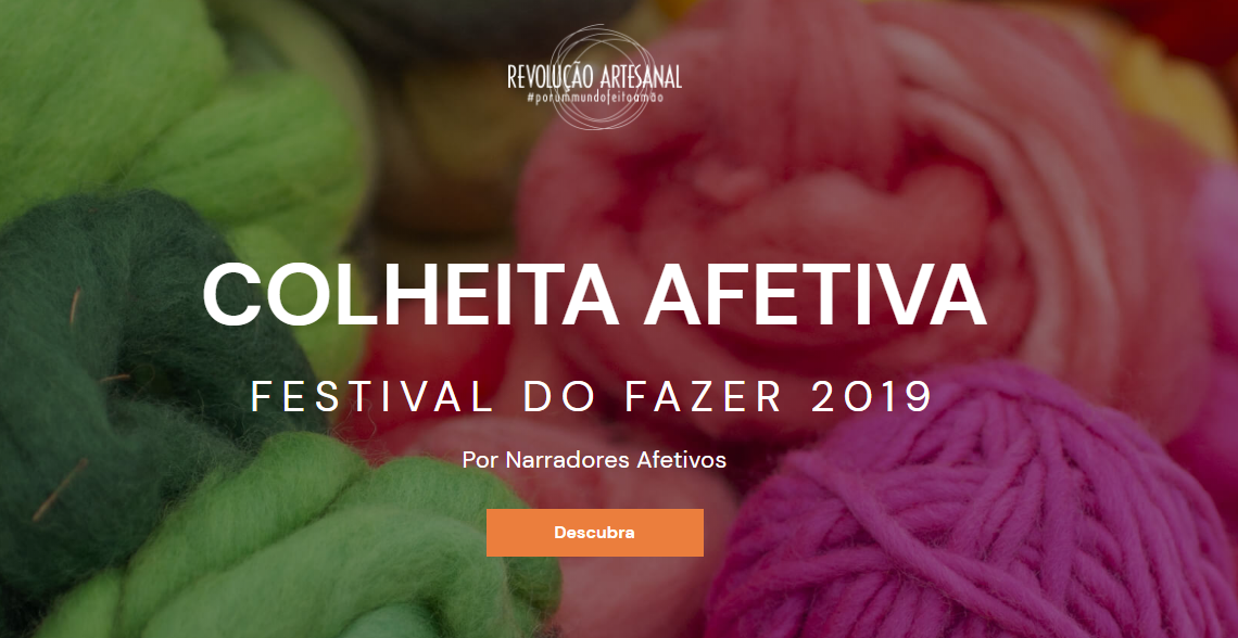 Festival do Fazer publica colheita de textos feita pelos Narradores Afetivos