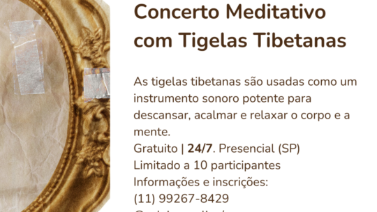 Concerto Meditativo com Tigelas Tibetanas